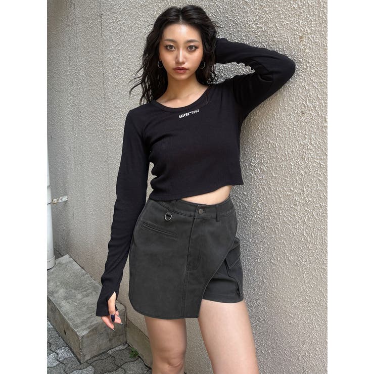 ワンサイドスリットカーゴショートパンツ【セット販売対象】 | MURUA | 詳細画像37 