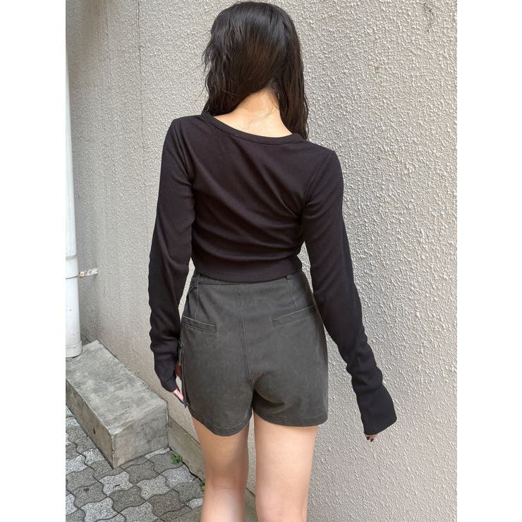 ワンサイドスリットカーゴショートパンツ【セット販売対象】 | MURUA | 詳細画像38 