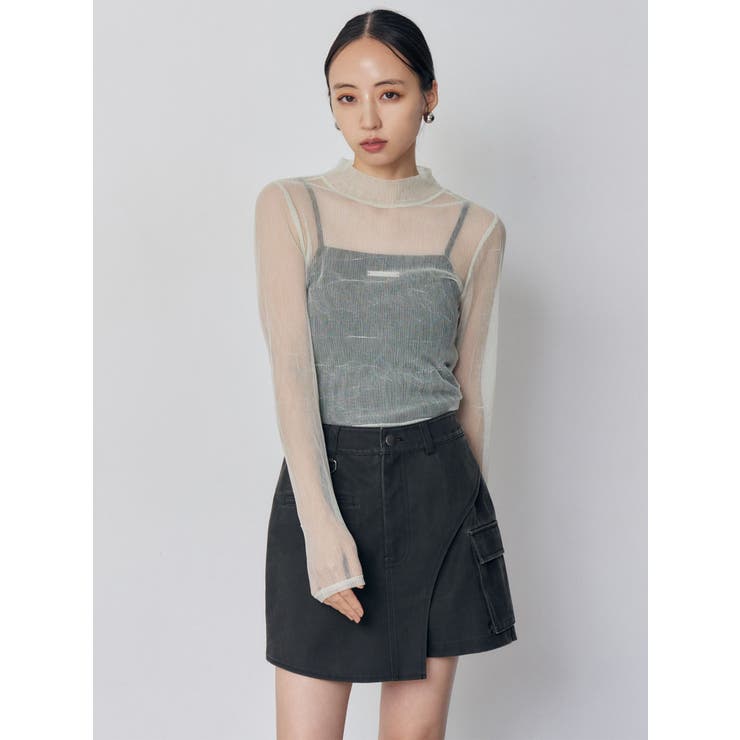 ワンサイドスリットカーゴショートパンツ【セット販売対象】 | MURUA | 詳細画像4 