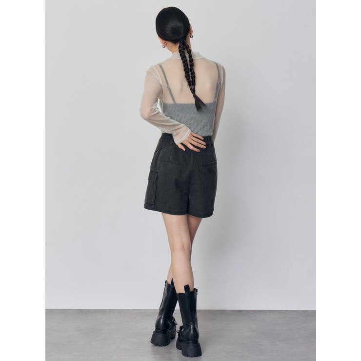 ワンサイドスリットカーゴショートパンツ【セット販売対象】 | MURUA | 詳細画像6 