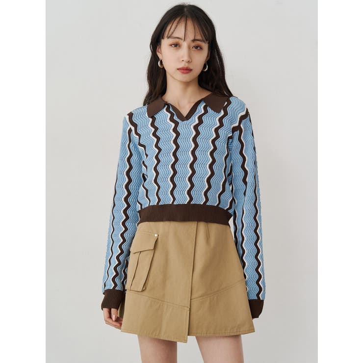 アシメチノミニスカート | MURUA | 詳細画像17 