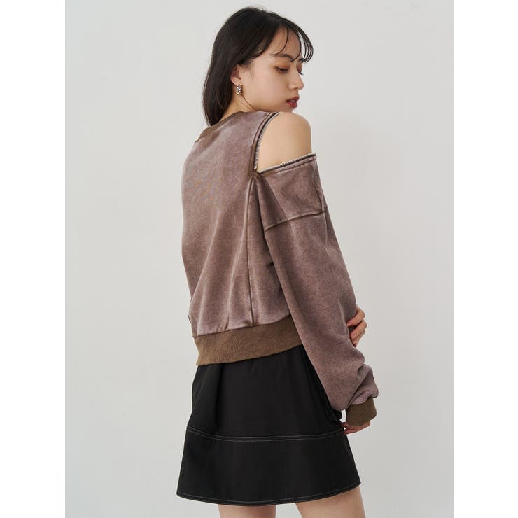 アシメチノミニスカート | MURUA | 詳細画像33 