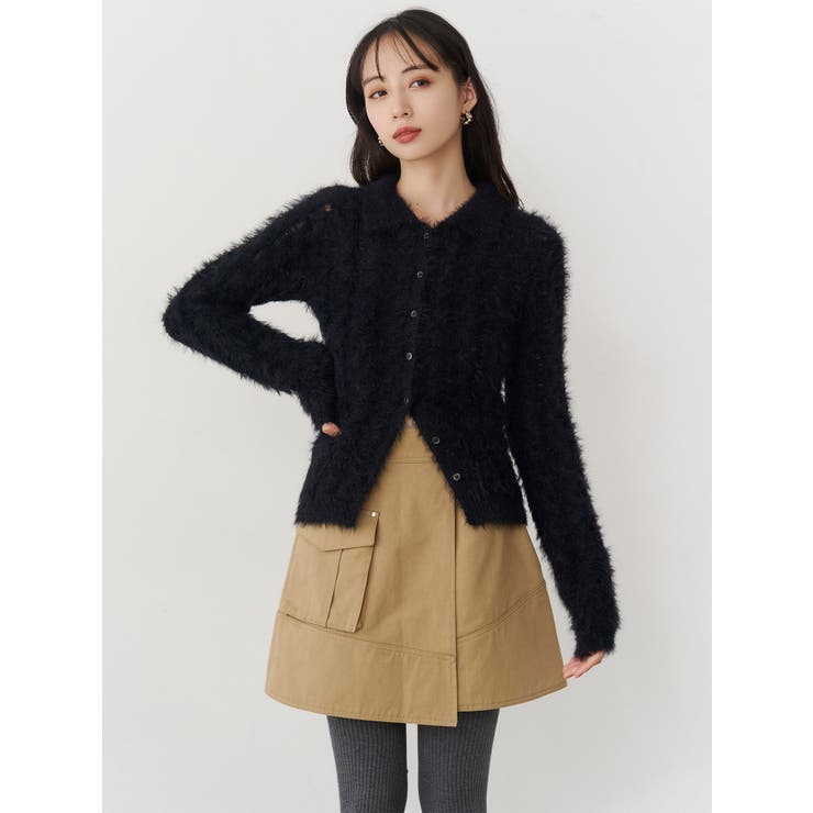 アシメチノミニスカート | MURUA | 詳細画像37 