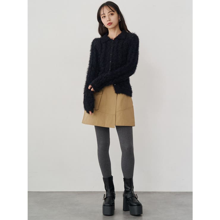 アシメチノミニスカート | MURUA | 詳細画像38 