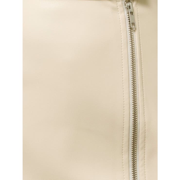 ZIPスリットフェイクレザーナロースカート | MURUA | 詳細画像32 