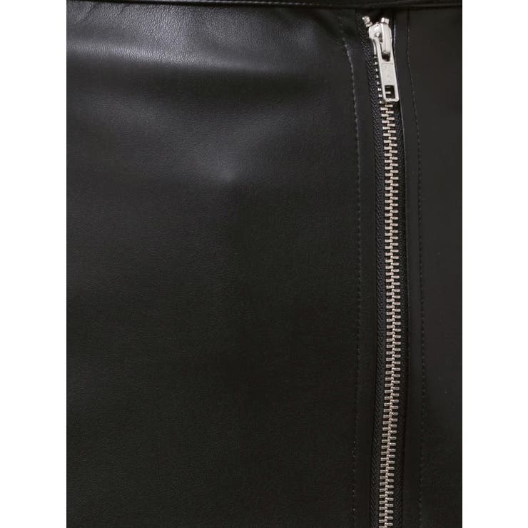 ZIPスリットフェイクレザーナロースカート | MURUA | 詳細画像34 