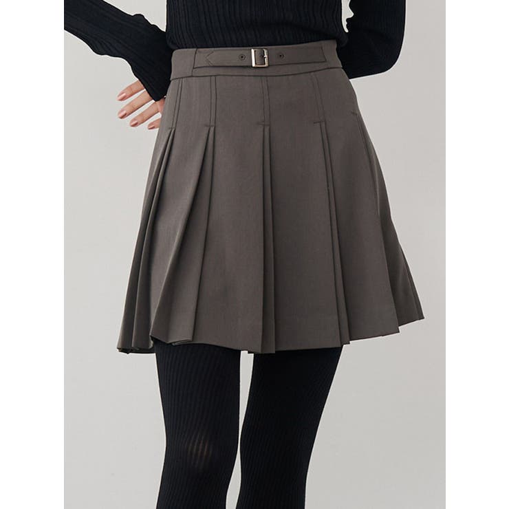 ダブルプリーツミニスカート【セット販売対象】 | MURUA | 詳細画像1 