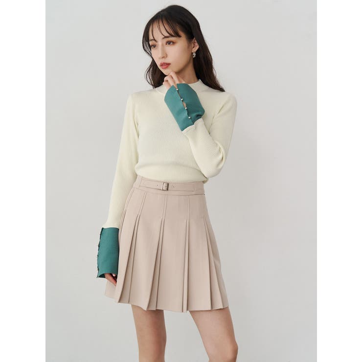 ダブルプリーツミニスカート【セット販売対象】 | MURUA | 詳細画像10 