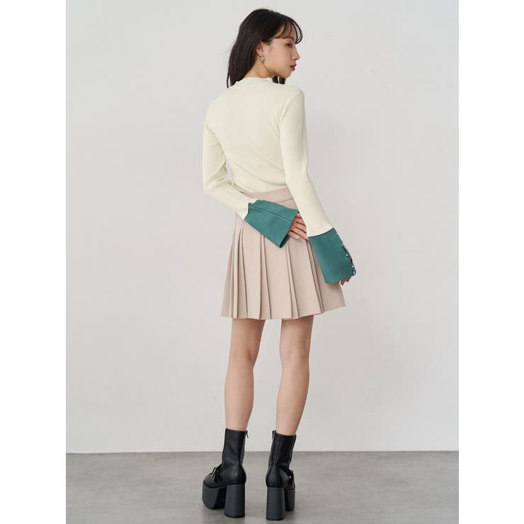 ダブルプリーツミニスカート【セット販売対象】 | MURUA | 詳細画像13 