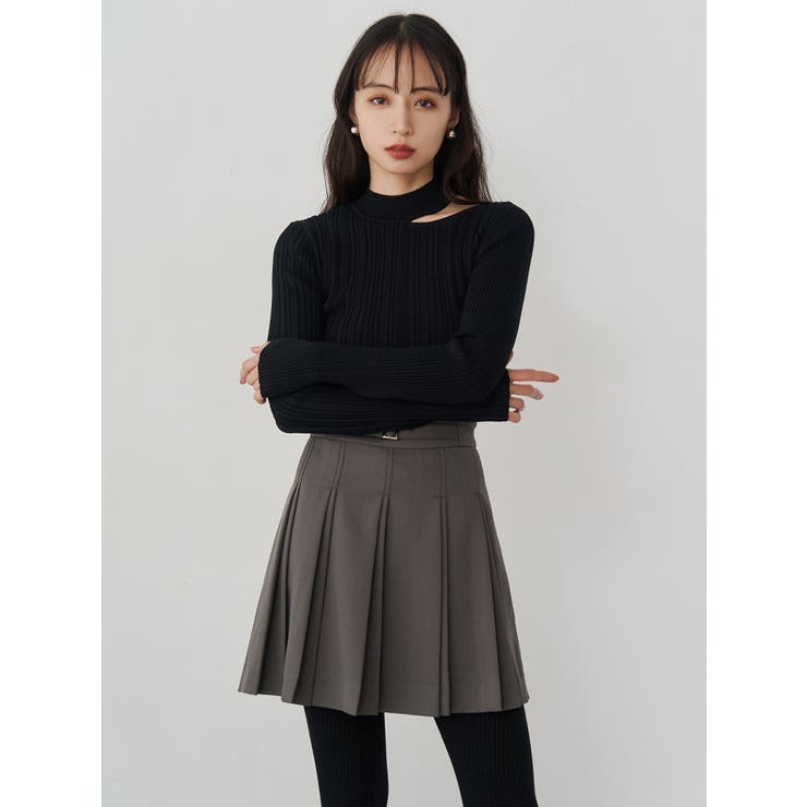 ダブルプリーツミニスカート【セット販売対象】 | MURUA | 詳細画像2 