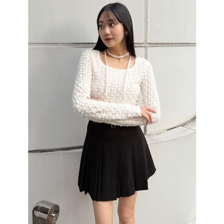 ダブルプリーツミニスカート【セット販売対象】 | MURUA | 詳細画像22 