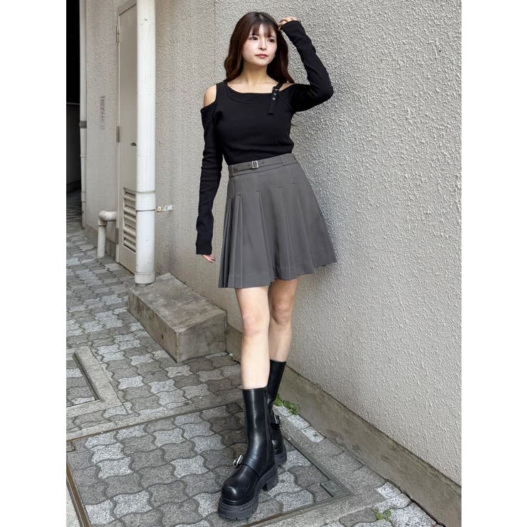 ダブルプリーツミニスカート【セット販売対象】 | MURUA | 詳細画像29 