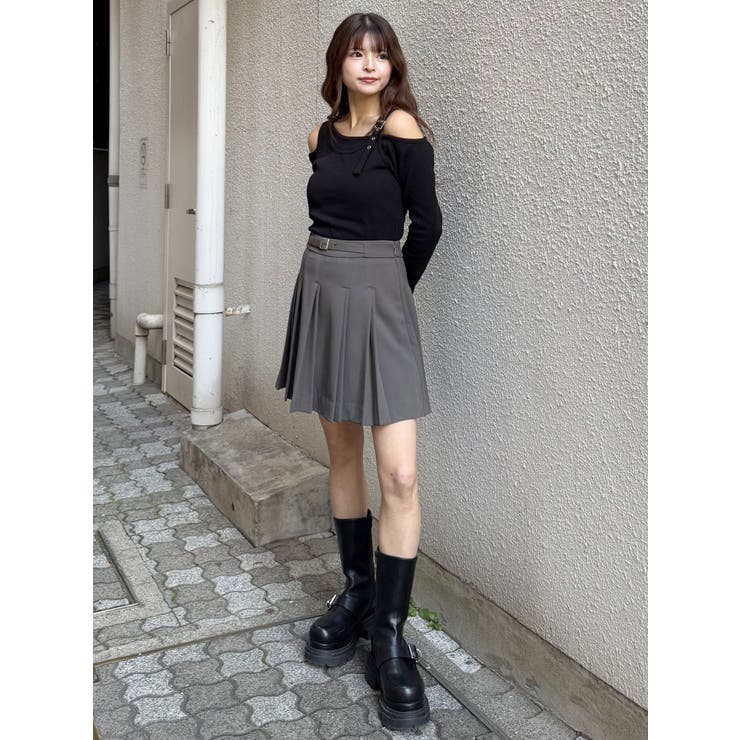 ダブルプリーツミニスカート【セット販売対象】 | MURUA | 詳細画像30 