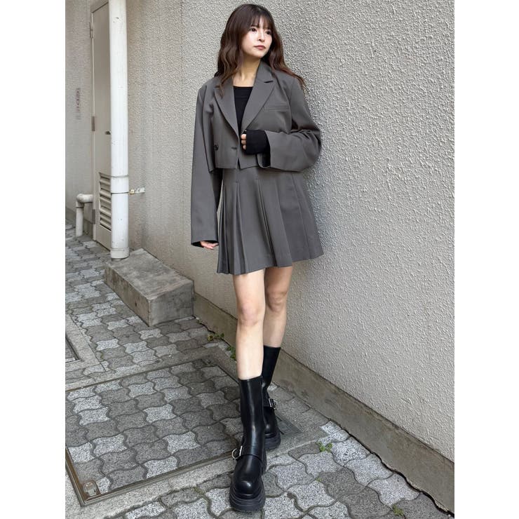 ダブルプリーツミニスカート【セット販売対象】 | MURUA | 詳細画像32 