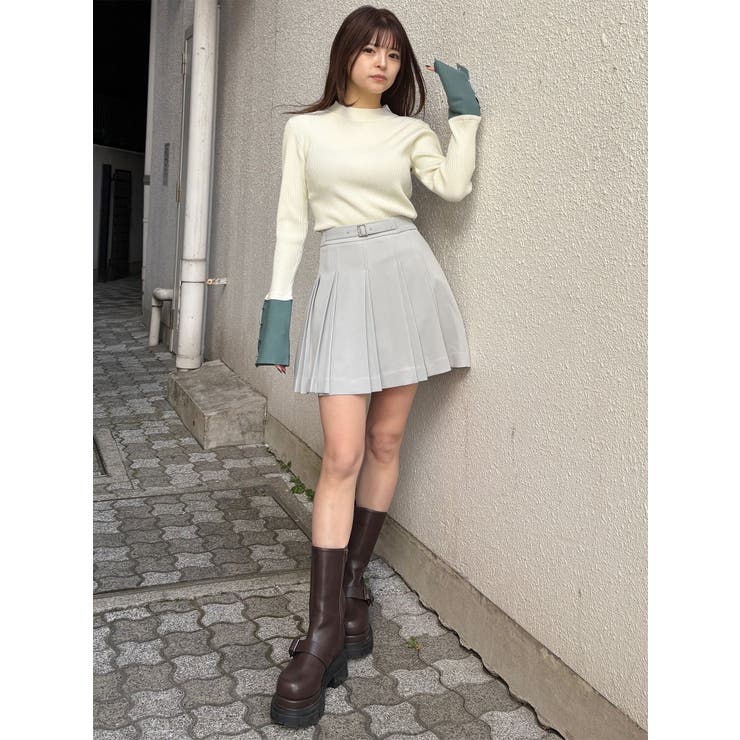 ダブルプリーツミニスカート【セット販売対象】 | MURUA | 詳細画像37 