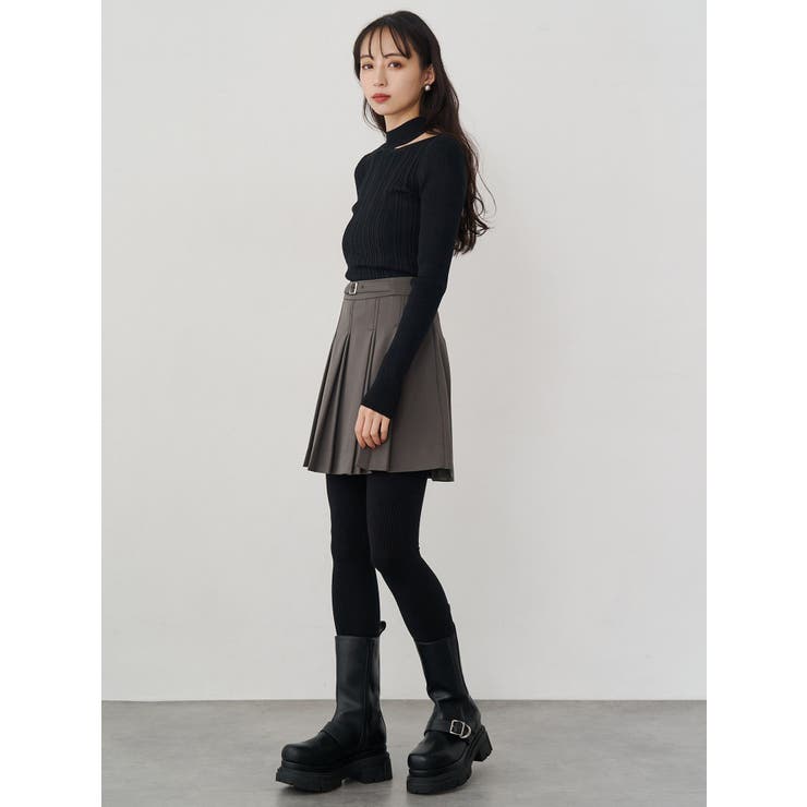 ダブルプリーツミニスカート【セット販売対象】 | MURUA | 詳細画像4 