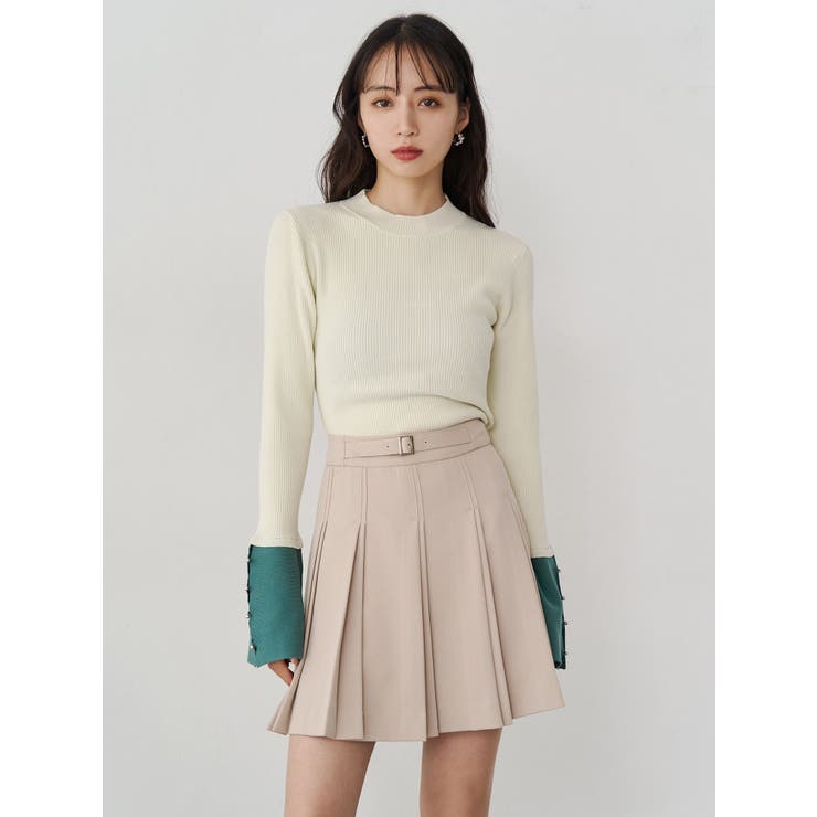 ダブルプリーツミニスカート【セット販売対象】 | MURUA | 詳細画像9 