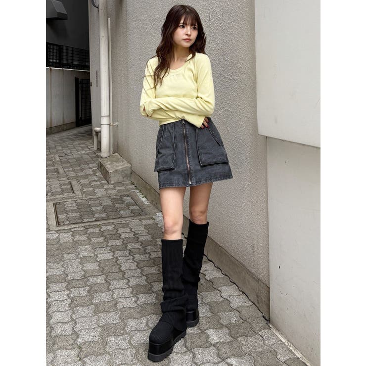 ルージーソックブーツ | MURUA | 詳細画像17 