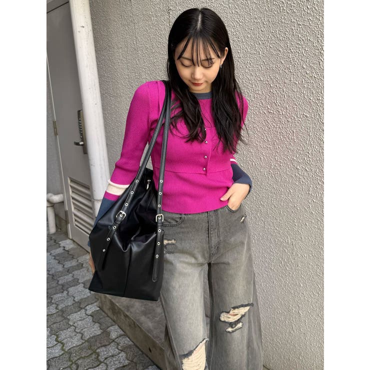 レクタングルボストンバッグ | MURUA | 詳細画像12 