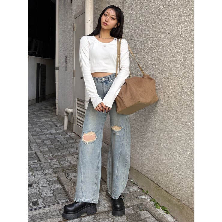 レクタングルボストンバッグ | MURUA | 詳細画像7 