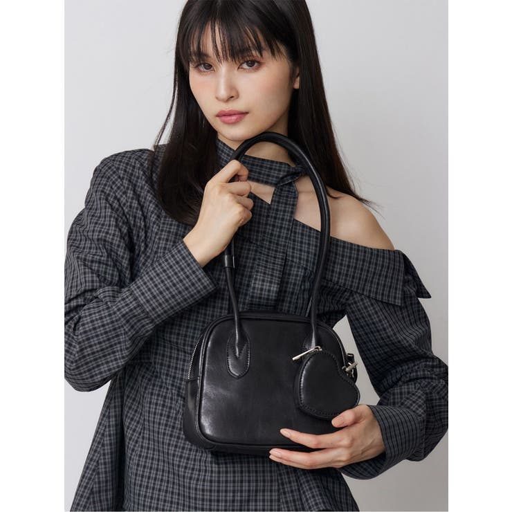 ロングショルダースクエアボストンバッグ | MURUA | 詳細画像1 