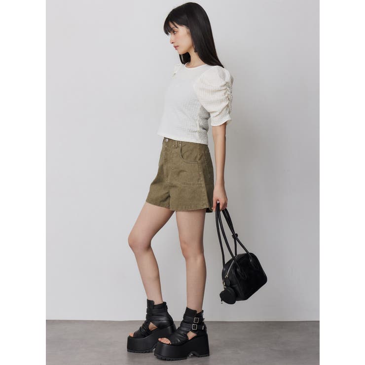 ロングショルダースクエアボストンバッグ | MURUA | 詳細画像11 