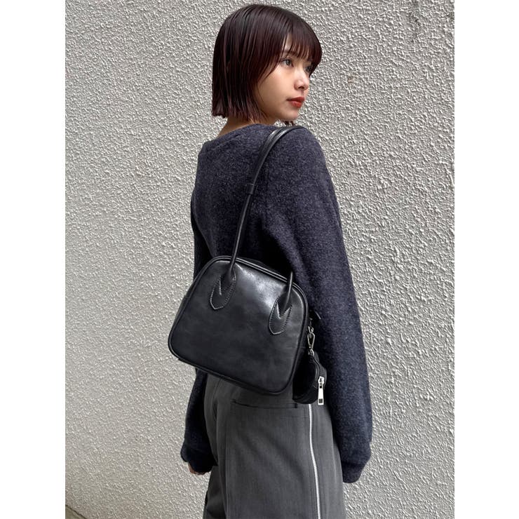 ロングショルダースクエアボストンバッグ | MURUA | 詳細画像14 