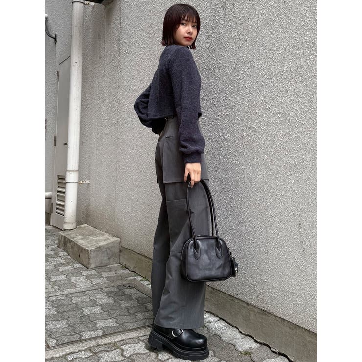 ロングショルダースクエアボストンバッグ | MURUA | 詳細画像15 