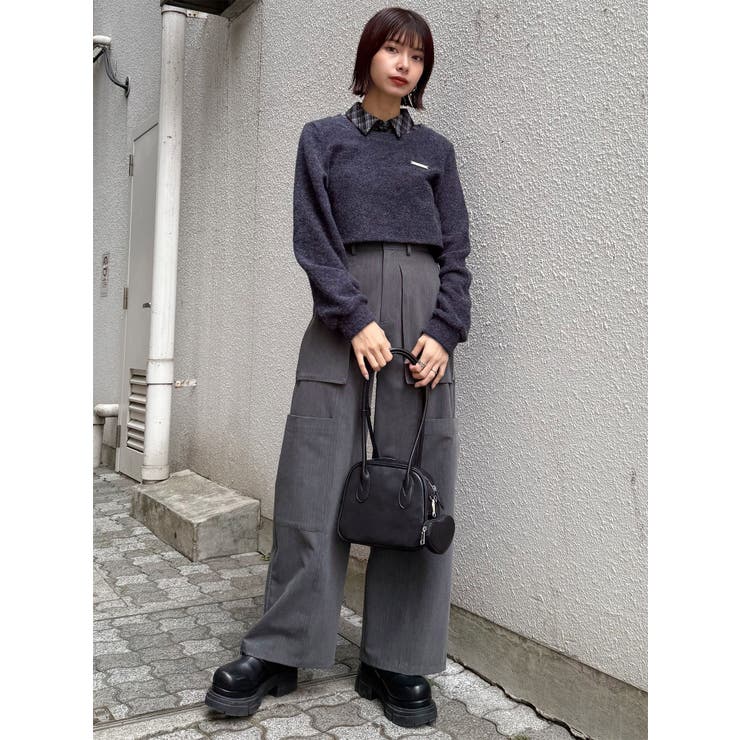 ロングショルダースクエアボストンバッグ | MURUA | 詳細画像16 