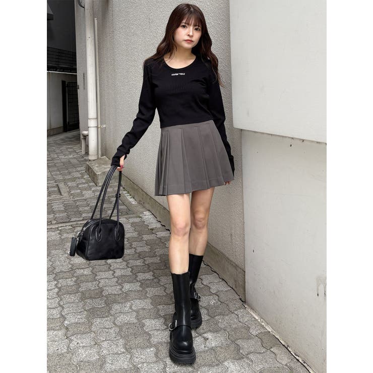 ロングショルダースクエアボストンバッグ | MURUA | 詳細画像21 