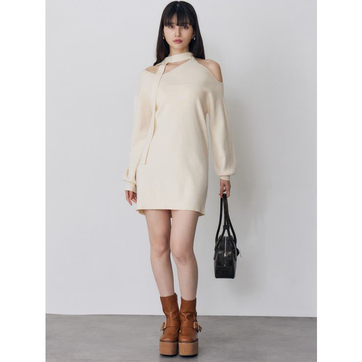 ロングショルダースクエアボストンバッグ | MURUA | 詳細画像6 