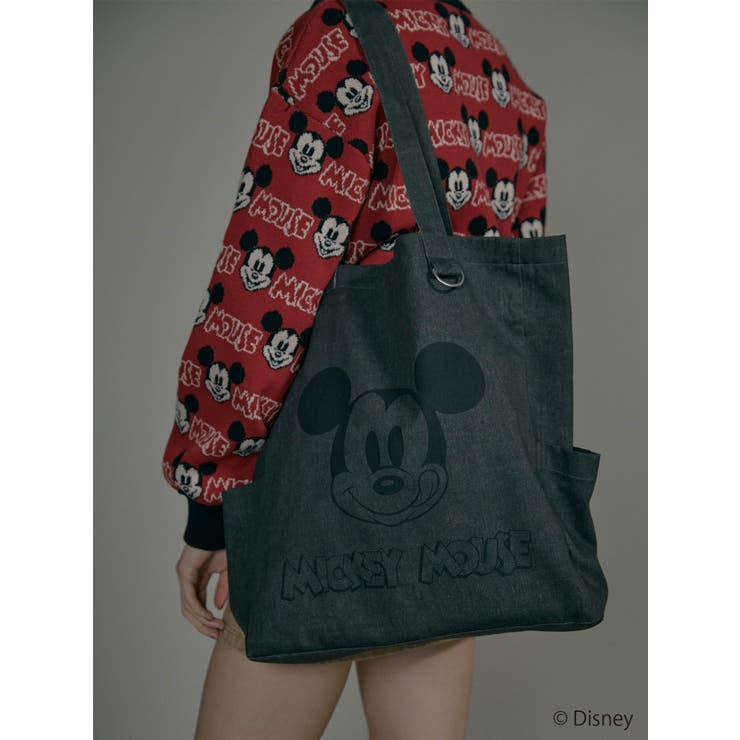 グレー | 【ミッキーマウス】トートバッグ | MURUA