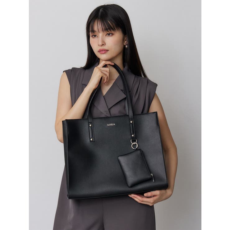 ベーシックロゴトートバッグ | MURUA | 詳細画像6 