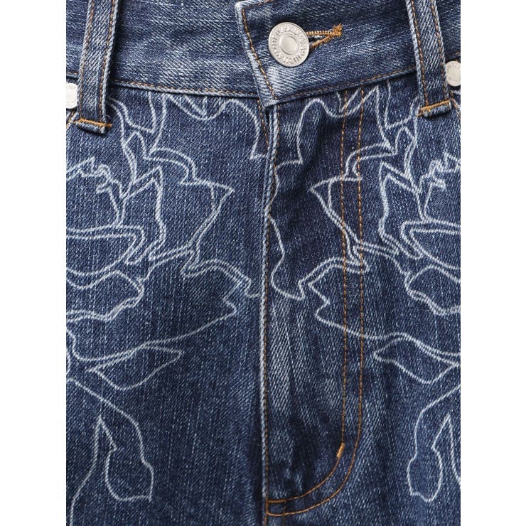 ダメージフラワーワイドデニム | MURUA | 詳細画像33 