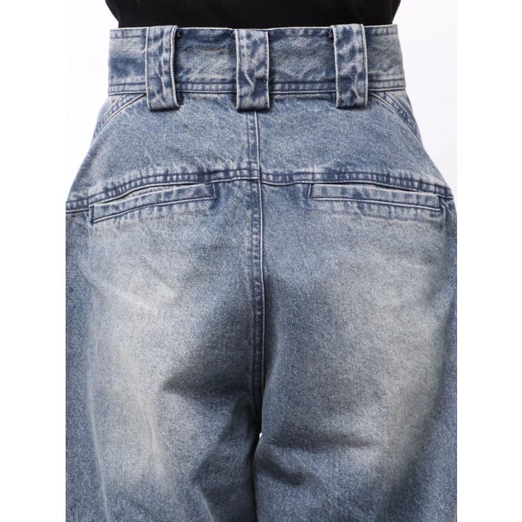 パッチポケットバレルレッグデニム | MURUA | 詳細画像10 