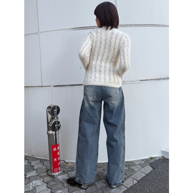 パッチポケットバレルレッグデニム | MURUA | 詳細画像5 