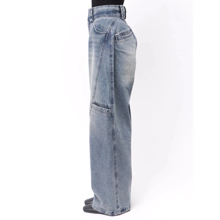 パッチポケットバレルレッグデニム | MURUA | 詳細画像8 