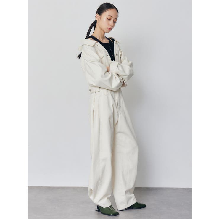 サイドタックワイドデニム【セット販売対象】 | MURUA | 詳細画像10 