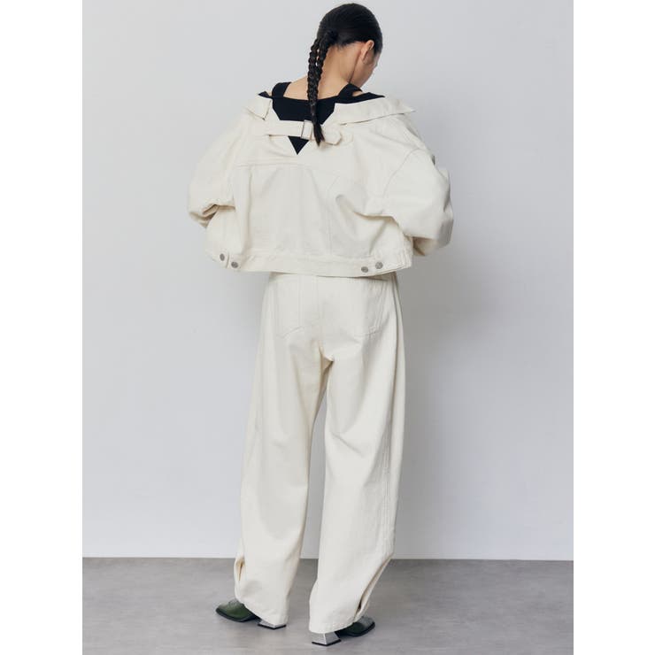 サイドタックワイドデニム【セット販売対象】 | MURUA | 詳細画像11 