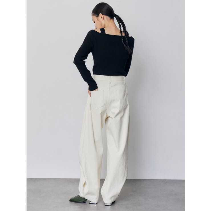 サイドタックワイドデニム【セット販売対象】 | MURUA | 詳細画像14 