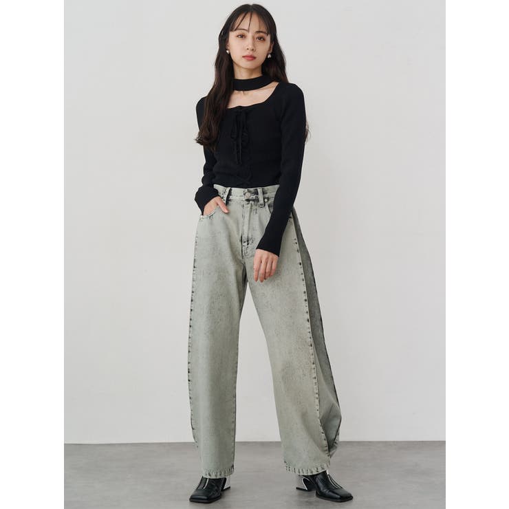 サイドタックワイドデニム【セット販売対象】 | MURUA | 詳細画像23 