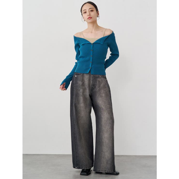 サイドタックワイドデニム【セット販売対象】 | MURUA | 詳細画像27 