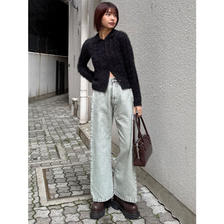 サイドタックワイドデニム【セット販売対象】 | MURUA | 詳細画像32 