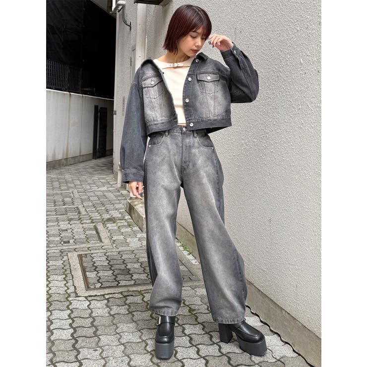 サイドタックワイドデニム【セット販売対象】 | MURUA | 詳細画像35 