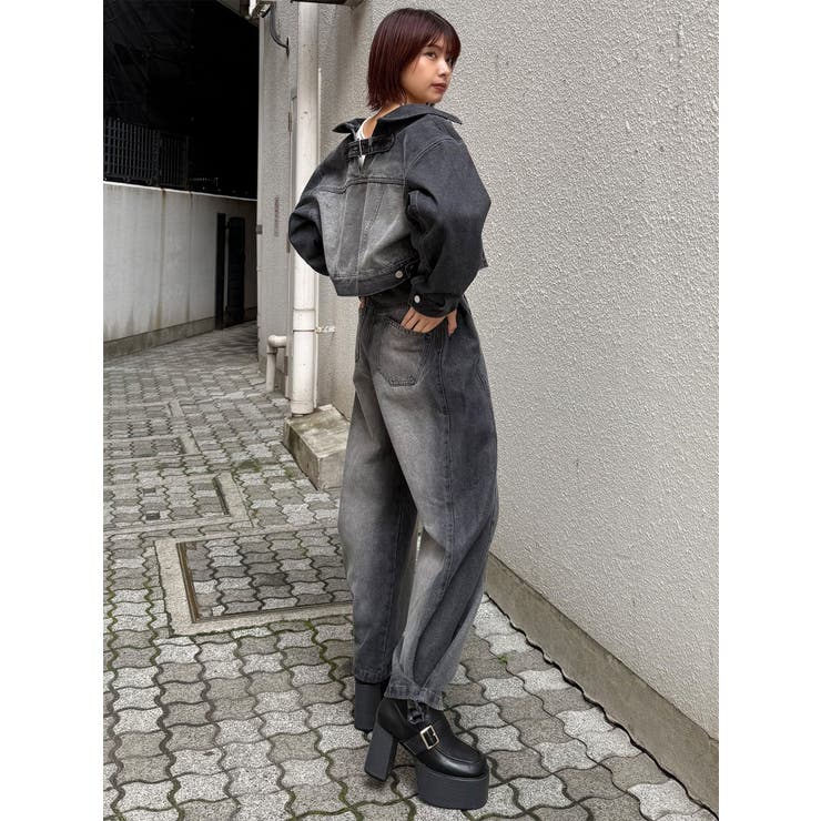 サイドタックワイドデニム【セット販売対象】 | MURUA | 詳細画像36 