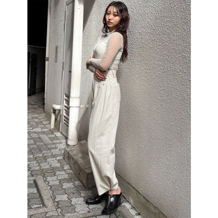 サイドタックワイドデニム【セット販売対象】 | MURUA | 詳細画像45 