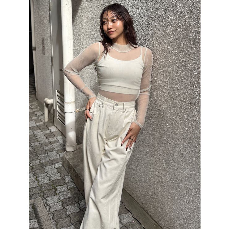 サイドタックワイドデニム【セット販売対象】 | MURUA | 詳細画像46 