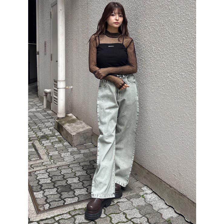 サイドタックワイドデニム【セット販売対象】 | MURUA | 詳細画像50 