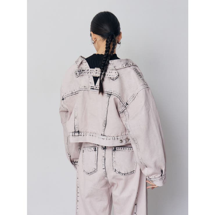 サイドタックワイドデニム【セット販売対象】 | MURUA | 詳細画像7 