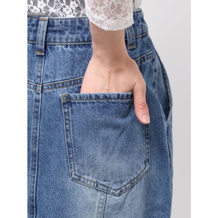 ツイストレースアップデニムスカート | MURUA | 詳細画像26 